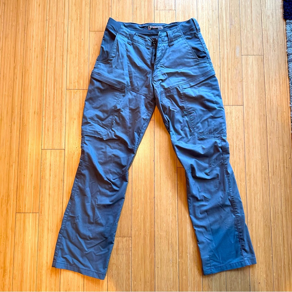 Men’s Grey 5.11 Tactical Apex Cargo Pants